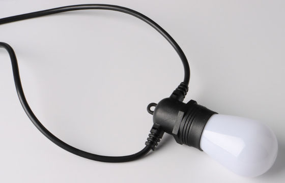 Outdoor Weatherproof Flexible Led Light String Hanging Sockets Perfect Patio Lights